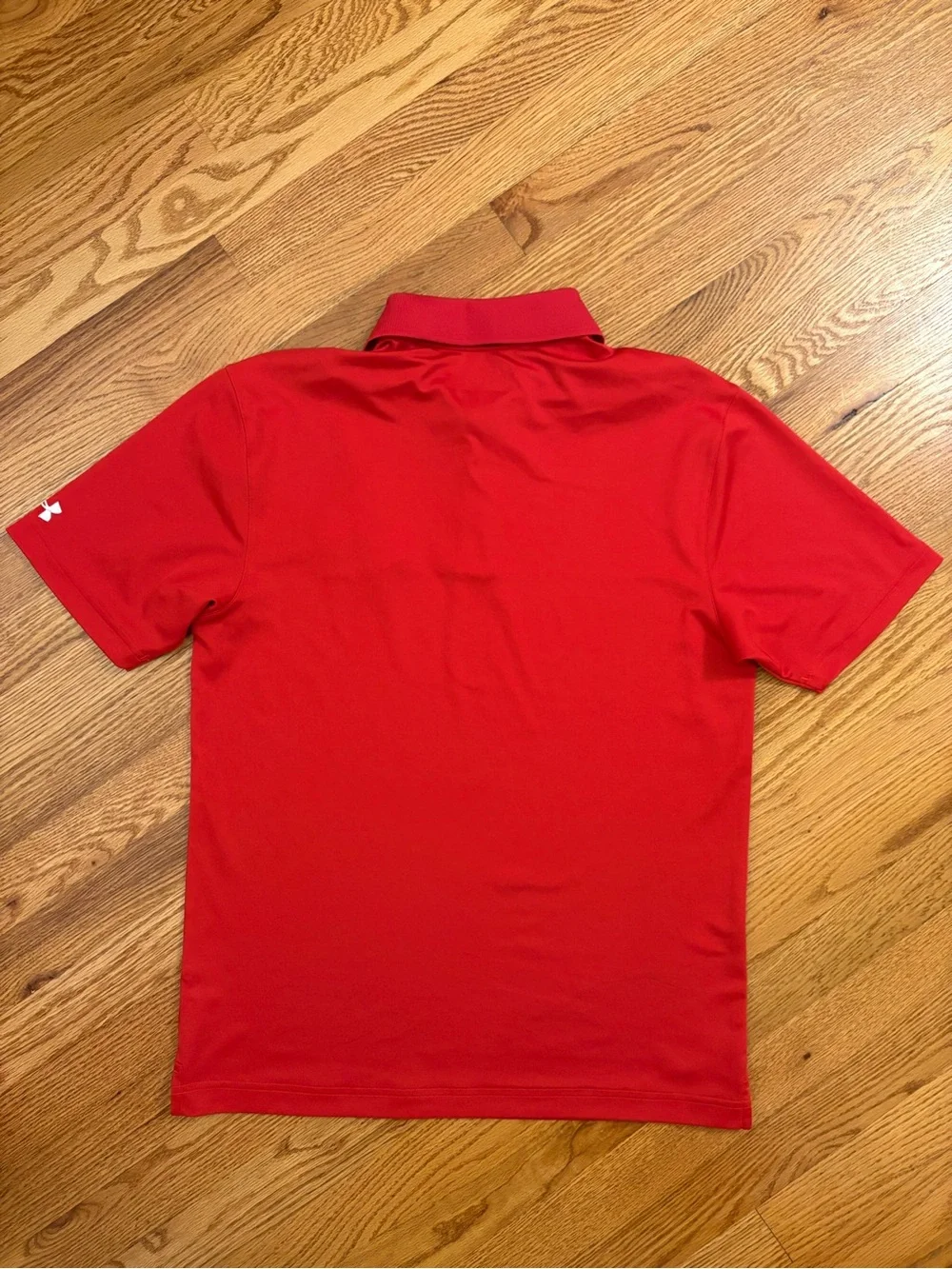 Under Armour Ole Miss Rebels HeatGear Polo Shirt Red Men’s Small NCAA Golf Polo - Picture 3 of 8